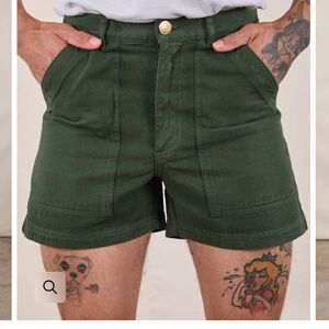 Big Bud Press Swamp Green Work Shorts